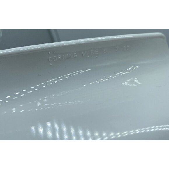 Vintage Corning Ware Casserole Lasagna Baking Dish Pink Peony A-21-B-N - Picture 9 of 14